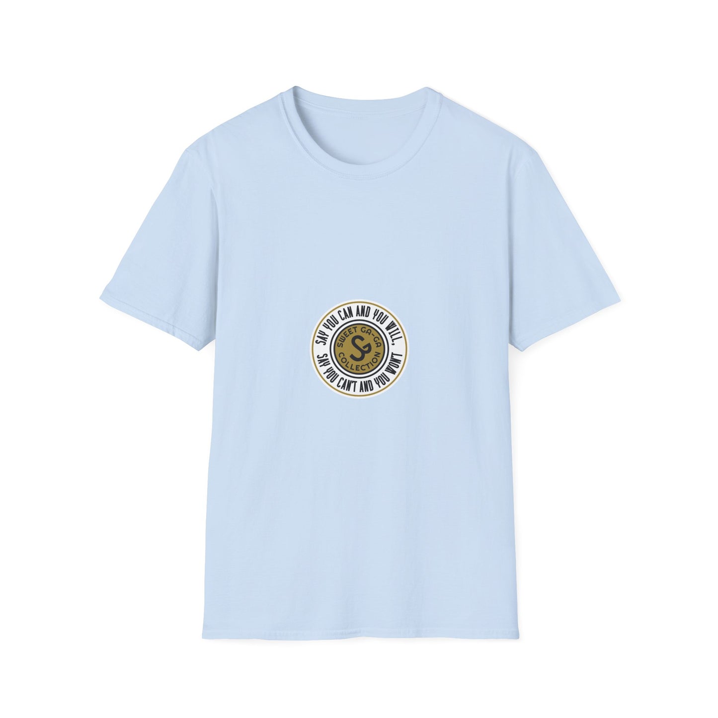 Vintage Seal Graphic T-Shirt — 'SS' Round Emblem Logo