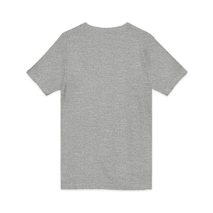 Minimalist Coin Logo V-Neck Tee