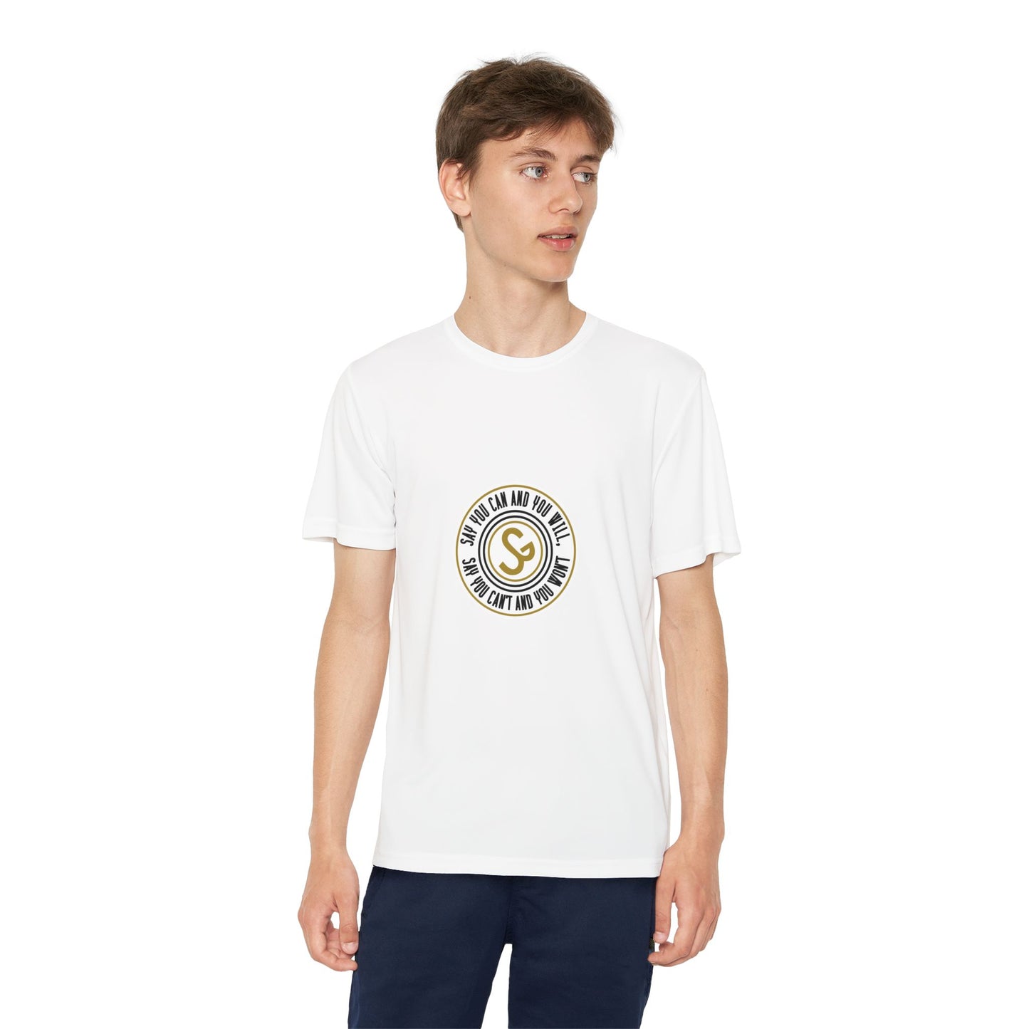 Youth Competitor Tee - "Say You Can and You Will"