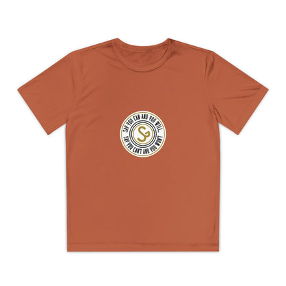 Youth Competitor Tee -"Say You Can and You Will"