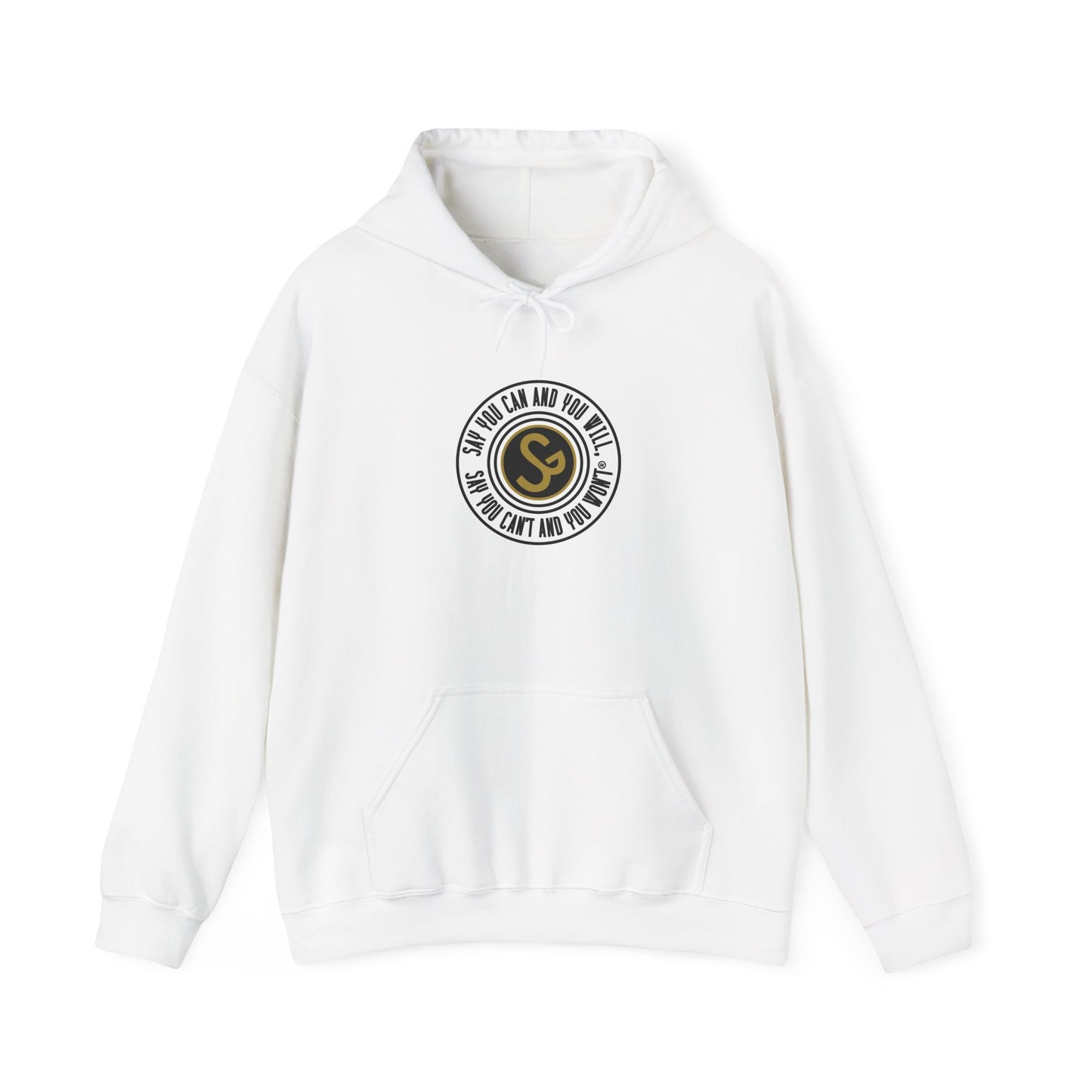 Unisex Heavy Blend™ Hooded Sweatshirt - "Say You Can and You Will"