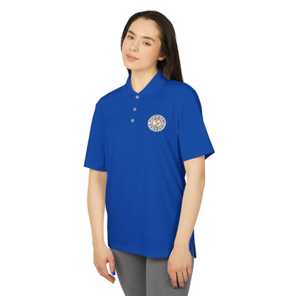 Unisex Performance Polo - "Say You Can and You Will"
