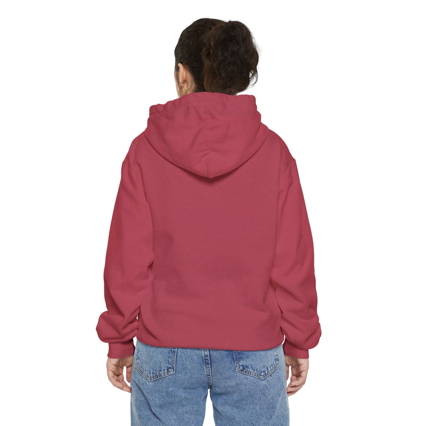 Unisex Garment-Dyed Hoodie -- "Say You Can and You Will" Mountains