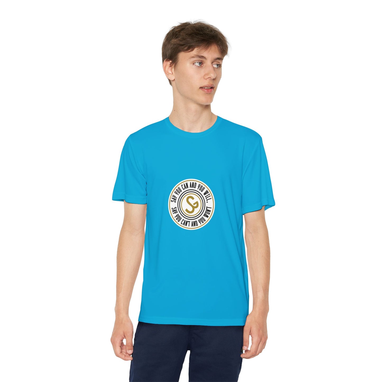 Youth Competitor Tee - "Say You Can and You Will"