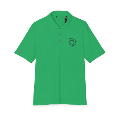 adidas Unisex Performance Polo -"Say You Can and You Will"
