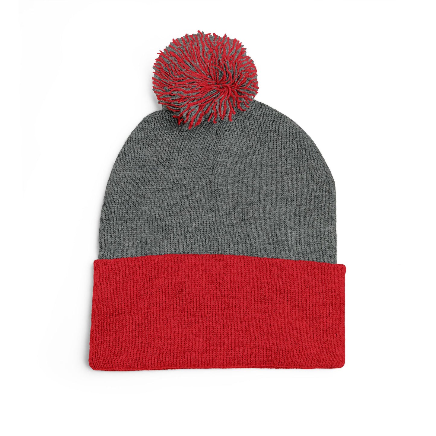 Pom-Pom Knit Cap