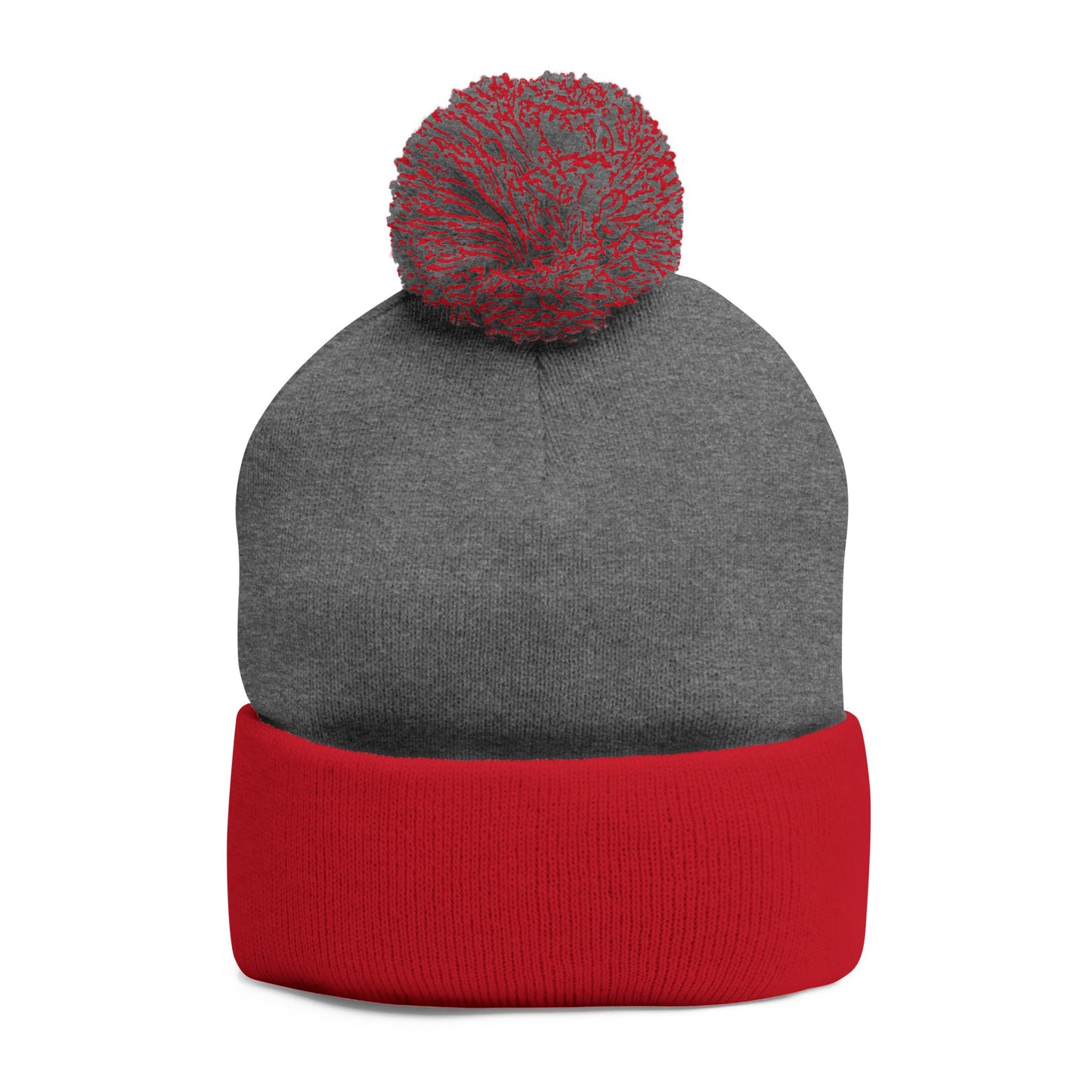 Pom-Pom Knit Cap