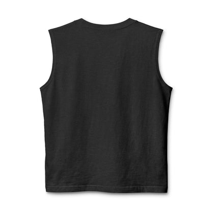 Muscle Tank — "Say You Can and You Will" Retro Surf Circle Logo