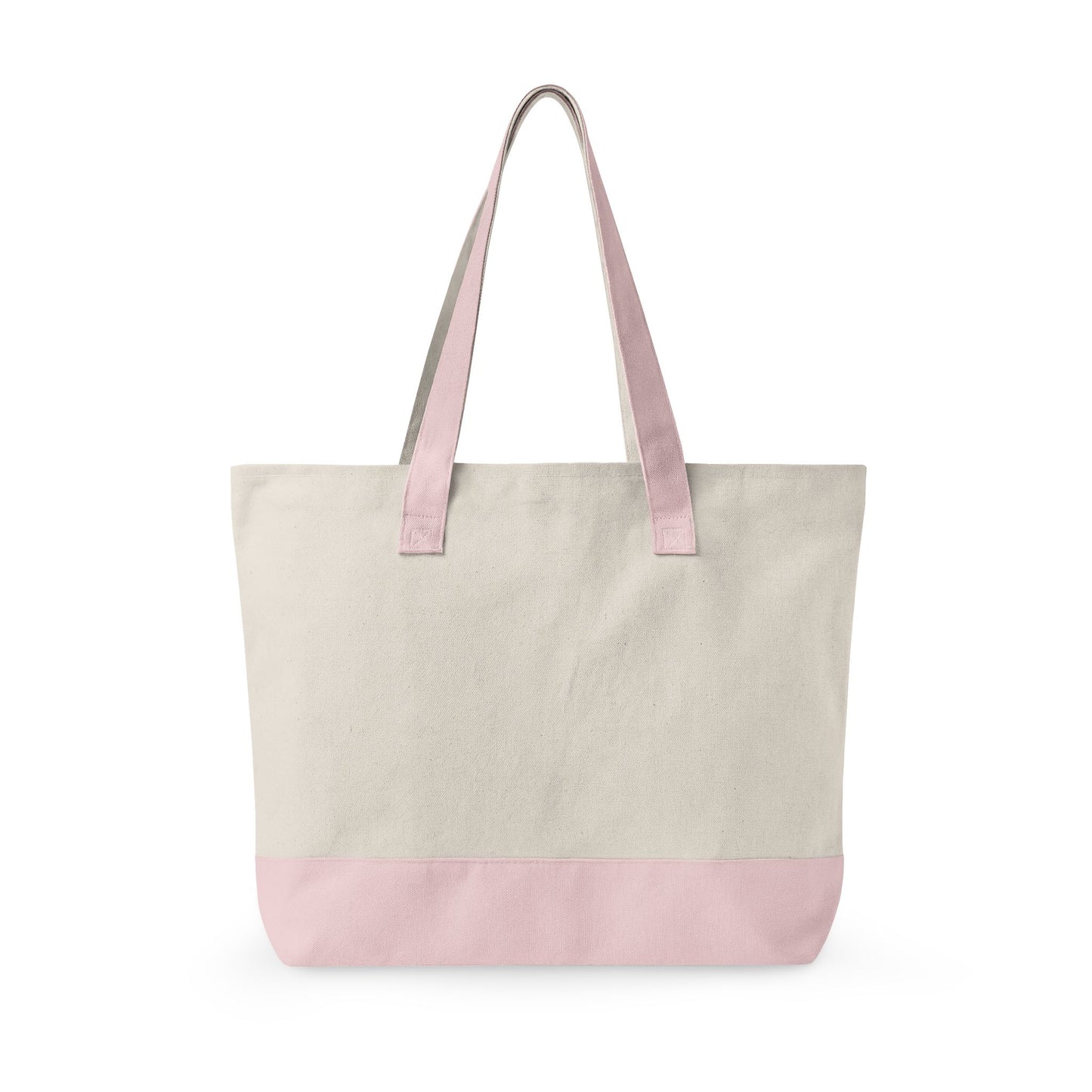 Canvas Tote Bag — "Say You Can and You Will" Motivational Zippered Tote