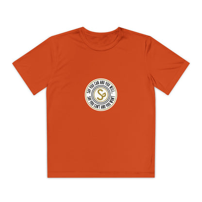 Youth Competitor Tee - "Say You Can and You Will"