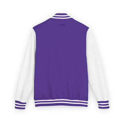 Letterman Jacket - Retro School Crest Varsity Jacket