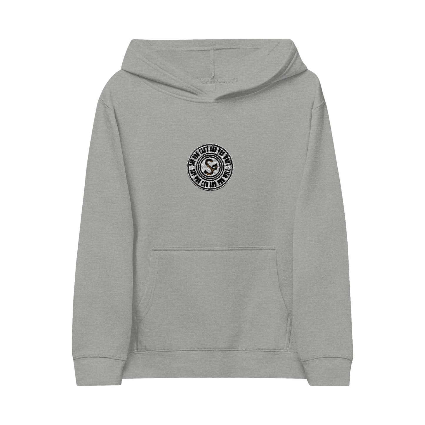 Kids Fleece Hoodie - "Say You Can and You Will"