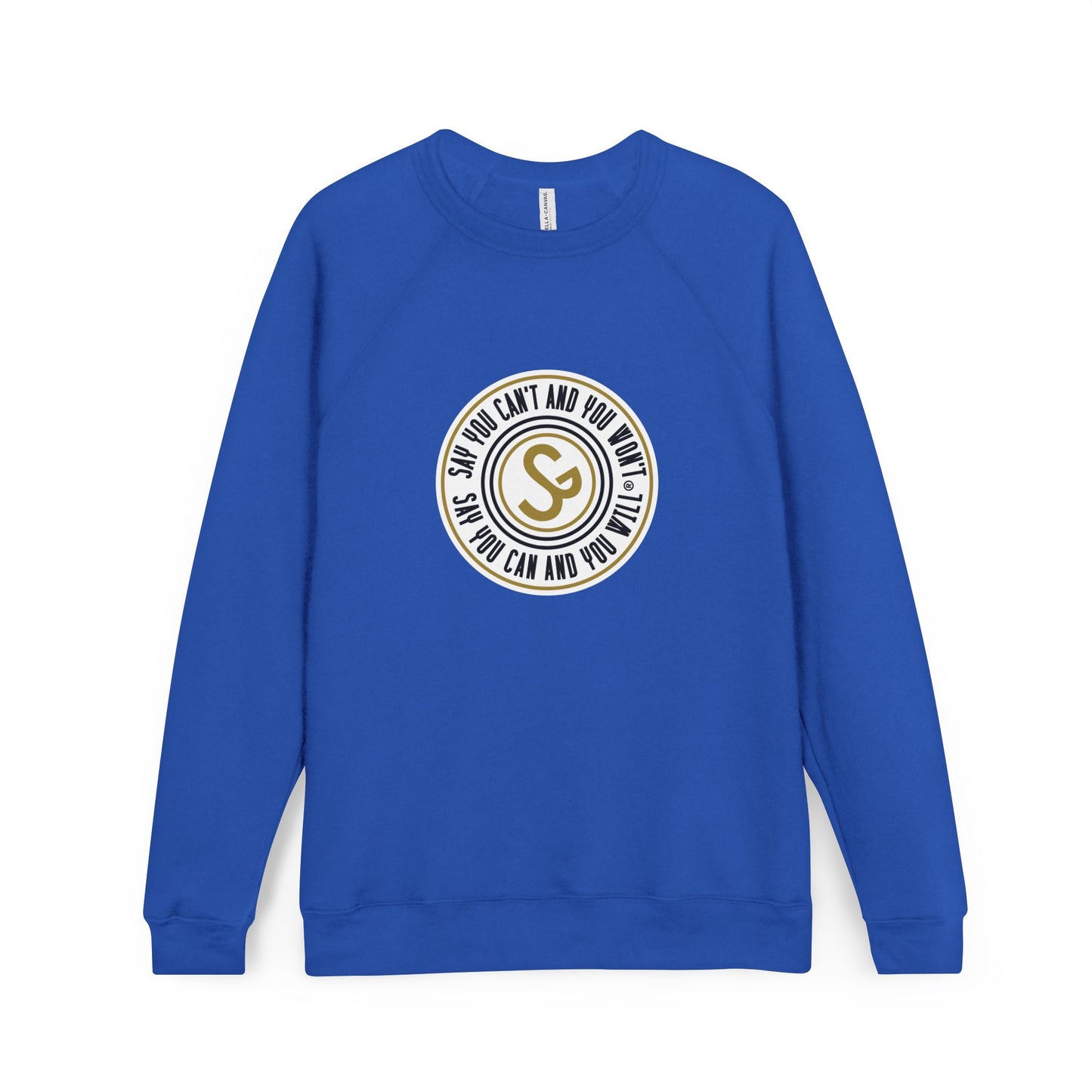 Unisex Sponge Fleece Raglan Sweatshirt
