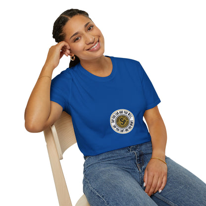 Vintage Seal Graphic T-Shirt — 'SS' Round Emblem Logo