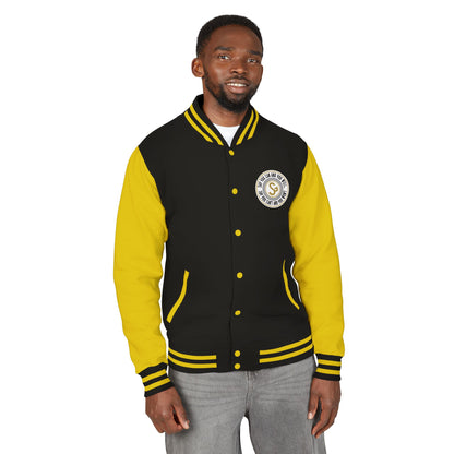 Letterman Jacket - Retro School Crest Varsity Jacket