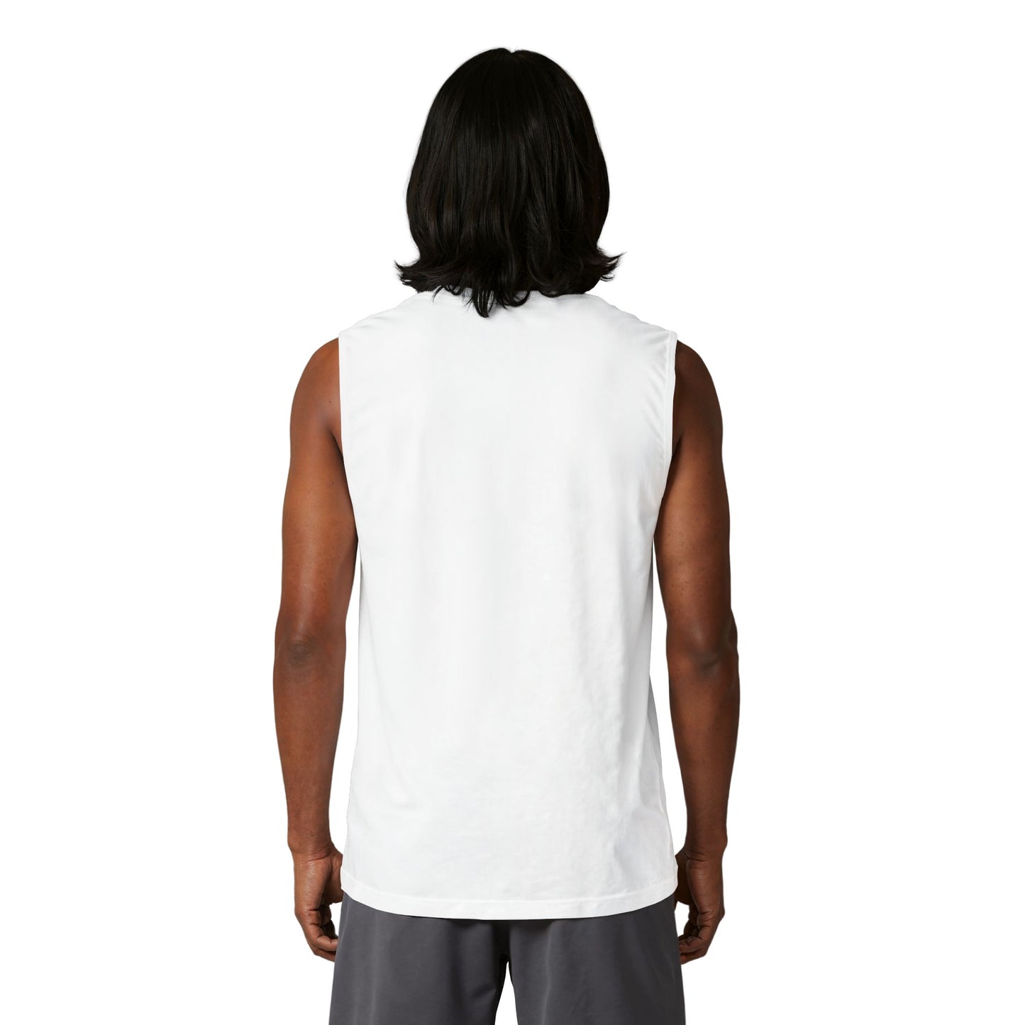 Muscle Tank — "Say You Can and You Will" Retro Surf Circle Logo
