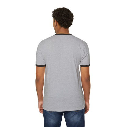 Unisex Cotton Ringer T-Shirt - "Say You Can and You Will"