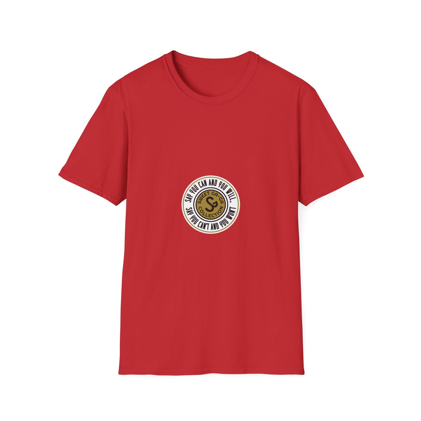 Vintage Seal Graphic T-Shirt — 'SS' Round Emblem Logo