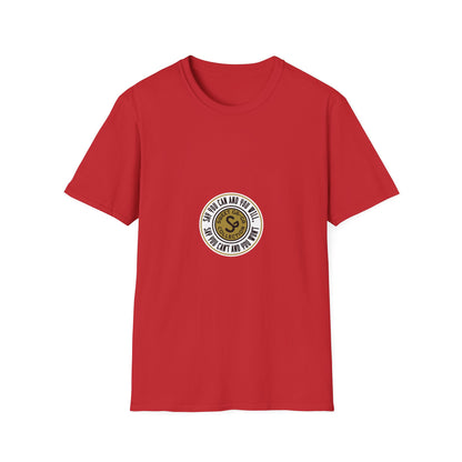 Vintage Seal Graphic T-Shirt — 'SS' Round Emblem Logo