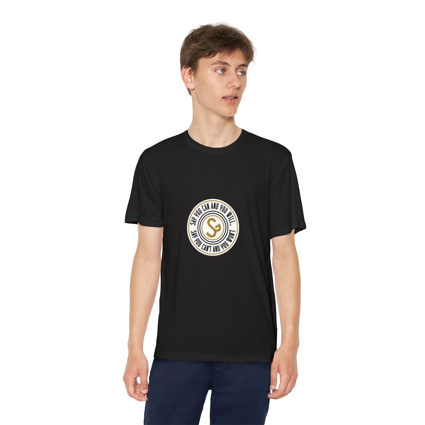Youth Competitor Tee -"Say You Can and You Will"
