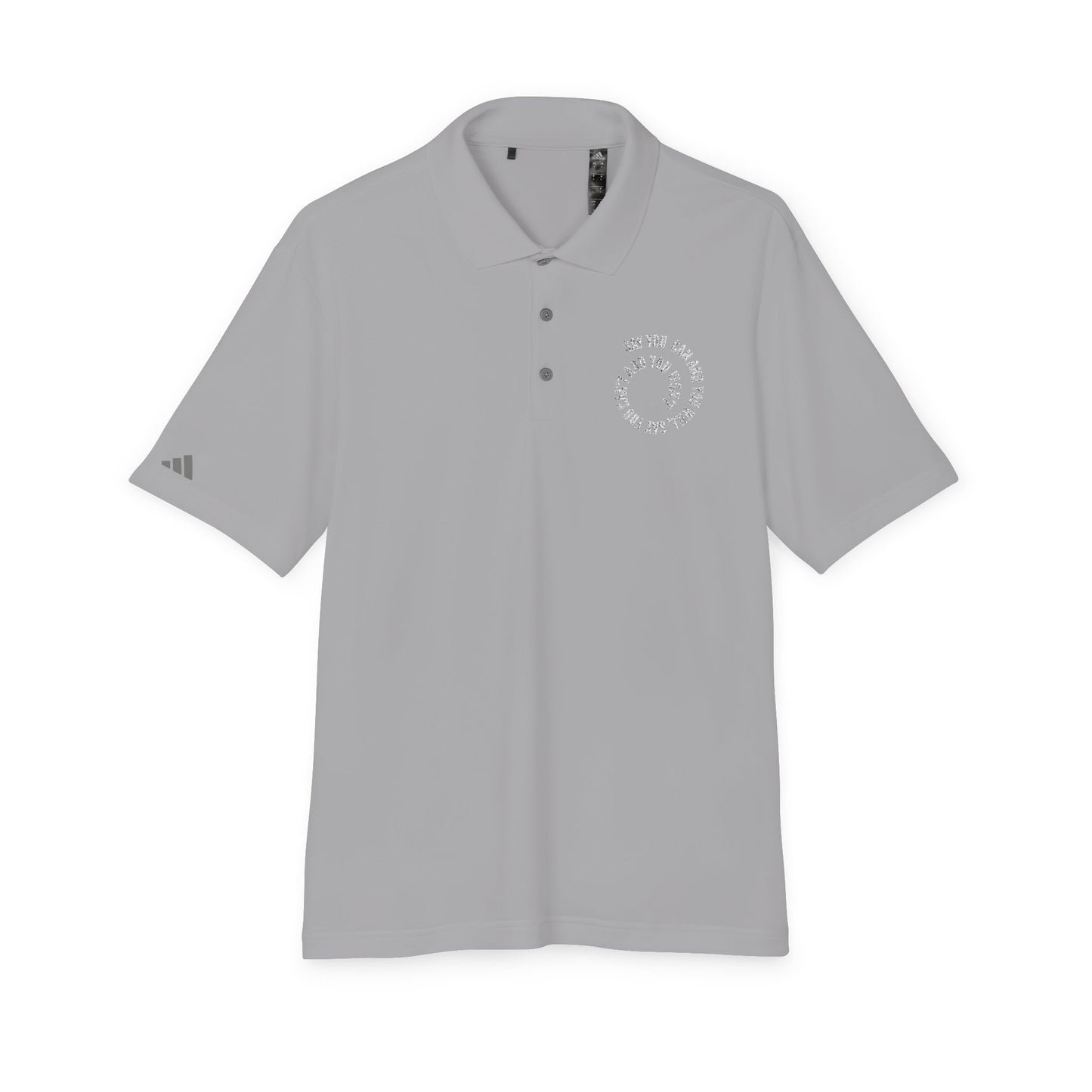 Performance Polo — ‘Not Your Average’ Circular Logo Golf Shirt
