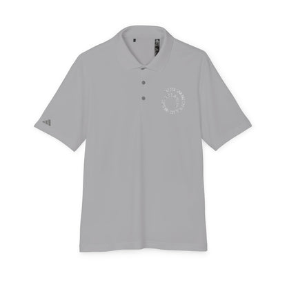 Performance Polo — ‘Not Your Average’ Circular Logo Golf Shirt