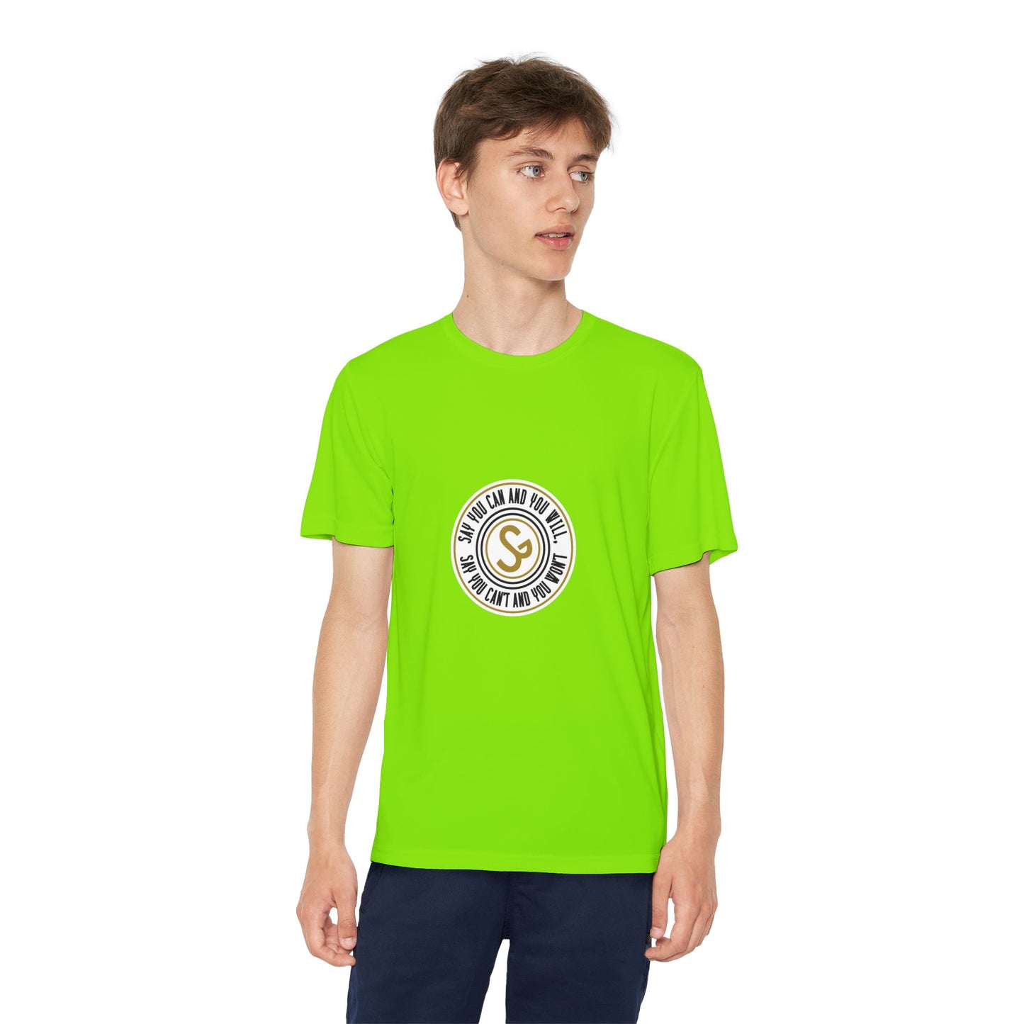 Youth Competitor Tee -"Say You Can and You Will"
