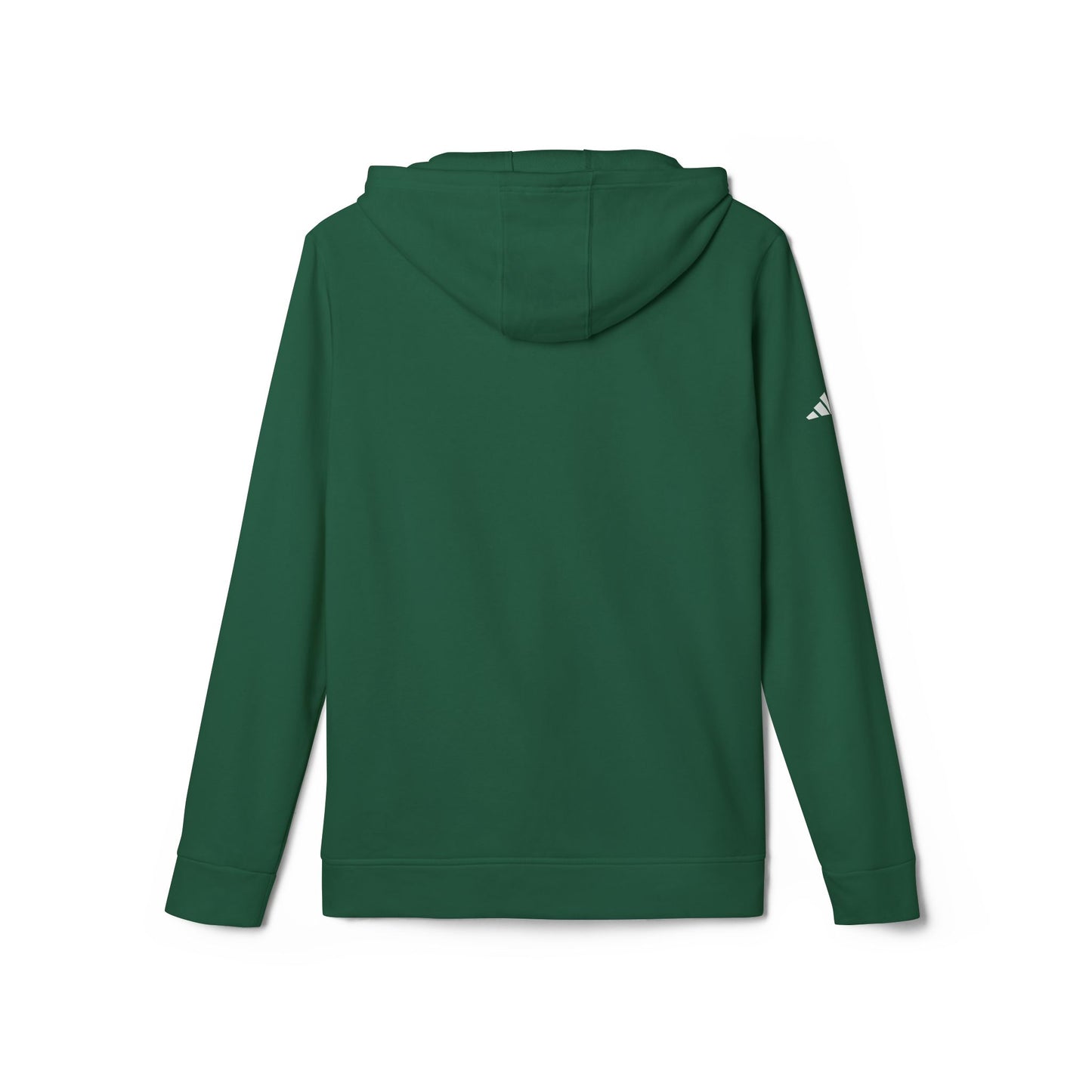 Adidas "Say You Can and You Will" Fleece Hoodie — White Casual Athletic Pullover