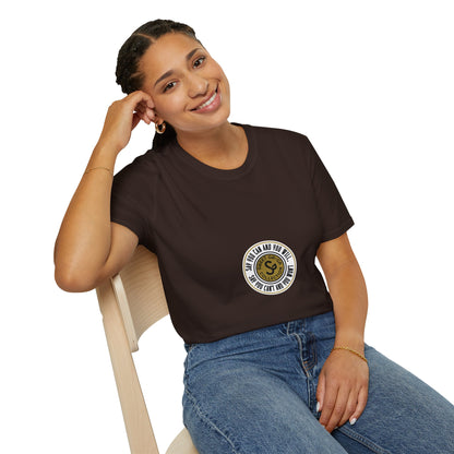 Vintage Seal Graphic T-Shirt — 'SS' Round Emblem Logo