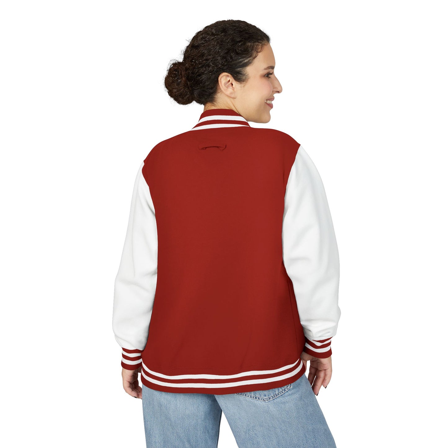 Letterman Jacket - Retro School Crest Varsity Jacket