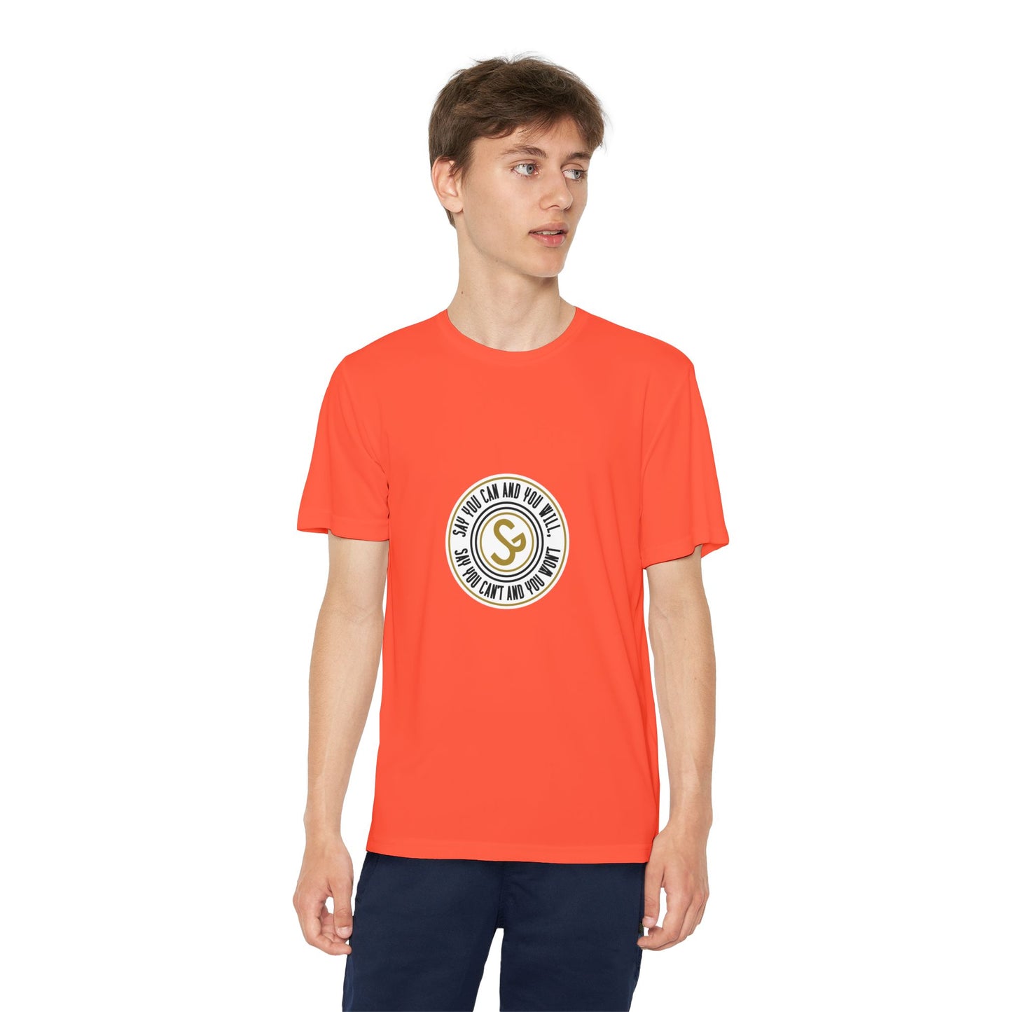 Youth Competitor Tee -"Say You Can and You Will"