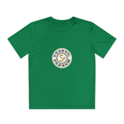 Youth Competitor Tee - "Say You Can and You Will"