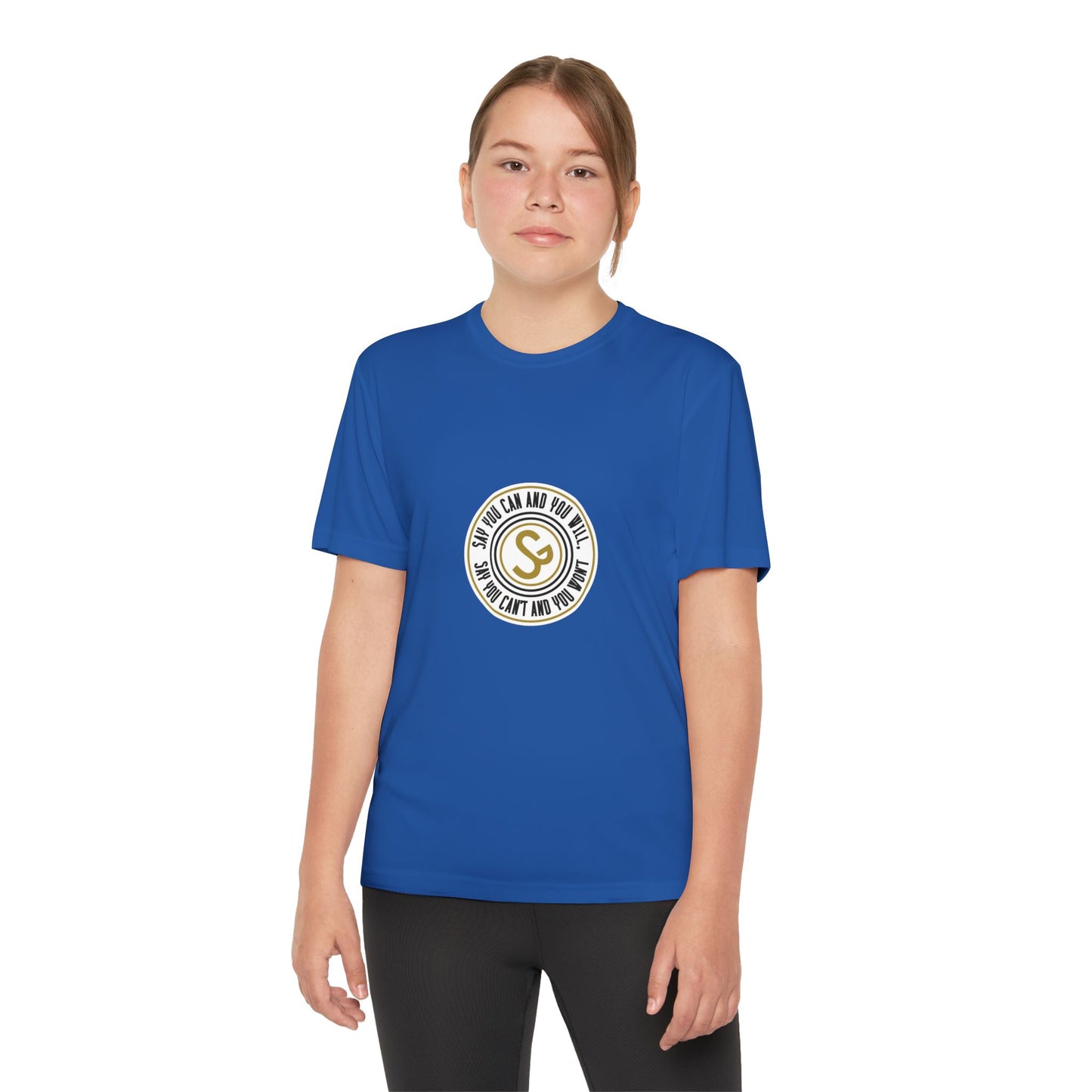 Youth Competitor Tee - "Say You Can and You Will"