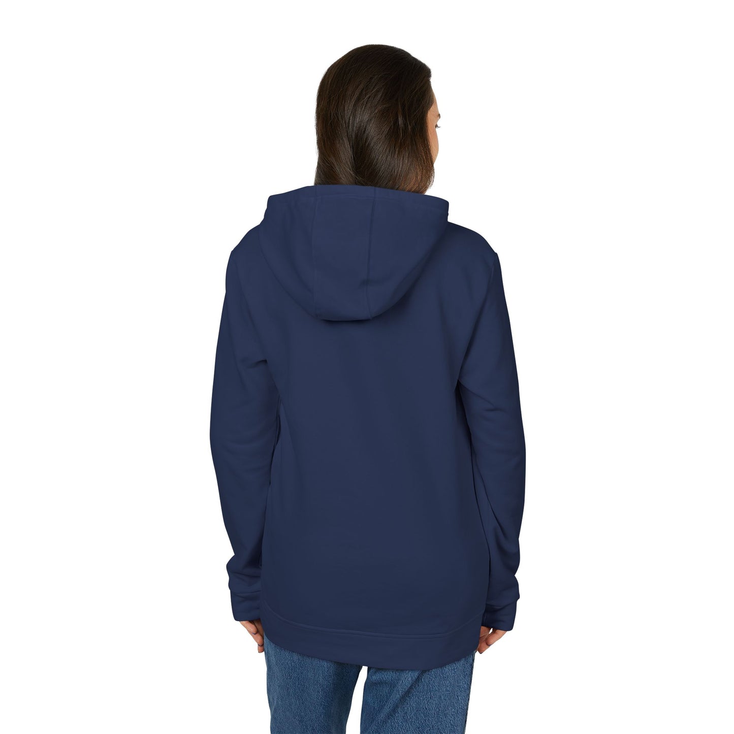 Adidas "Say You Can and You Will" Fleece Hoodie — White Casual Athletic Pullover