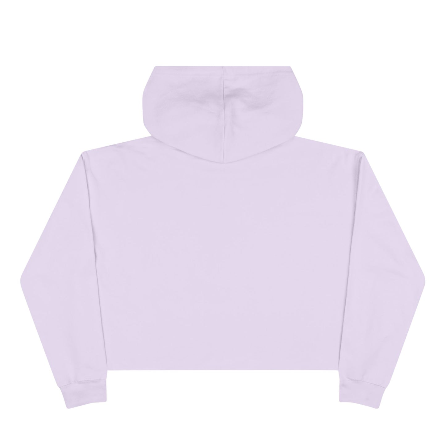 Cropped Hoodie — Minimal Gold Seal Logo, Casual Streetwear