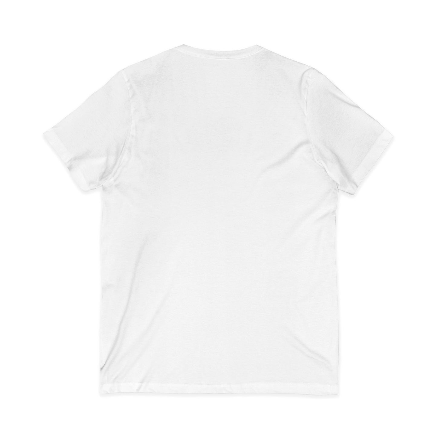 Minimalist Coin Logo V-Neck Tee