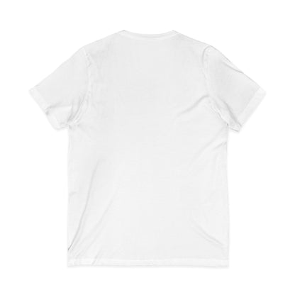 Minimalist Coin Logo V-Neck Tee