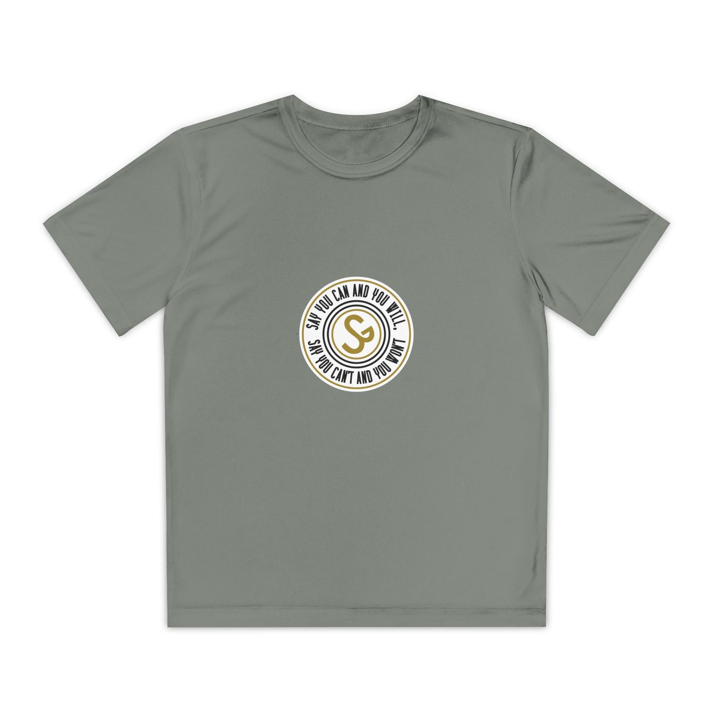 Youth Competitor Tee - "Say You Can and You Will"