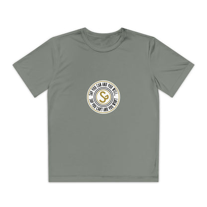 Youth Competitor Tee - "Say You Can and You Will"