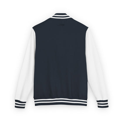 Letterman Jacket - Retro School Crest Varsity Jacket