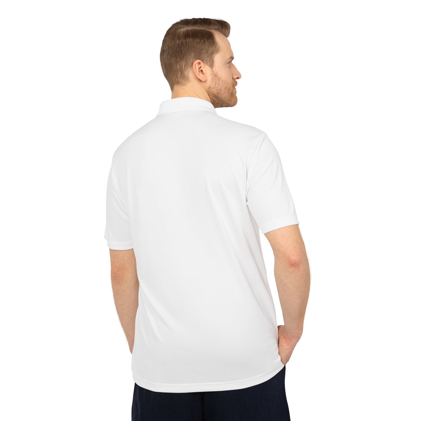 Classic Polo — Embroidered "Say You Can and You Will" Performance Golf Shirt
