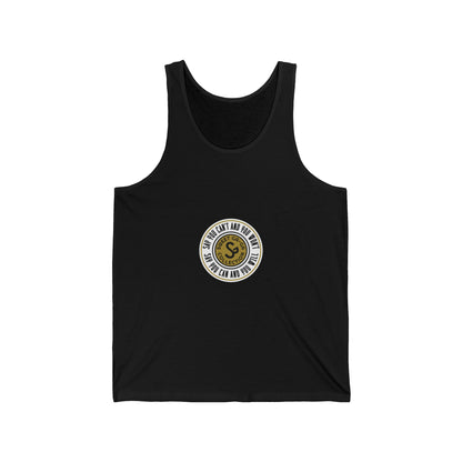 Vintage Surf-Style Tank Top — "Say You Can and You Will"