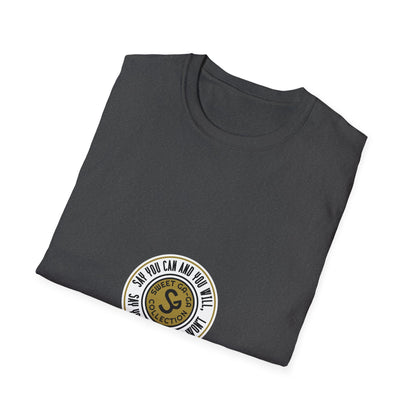 Vintage Seal Graphic T-Shirt — 'SS' Round Emblem Logo