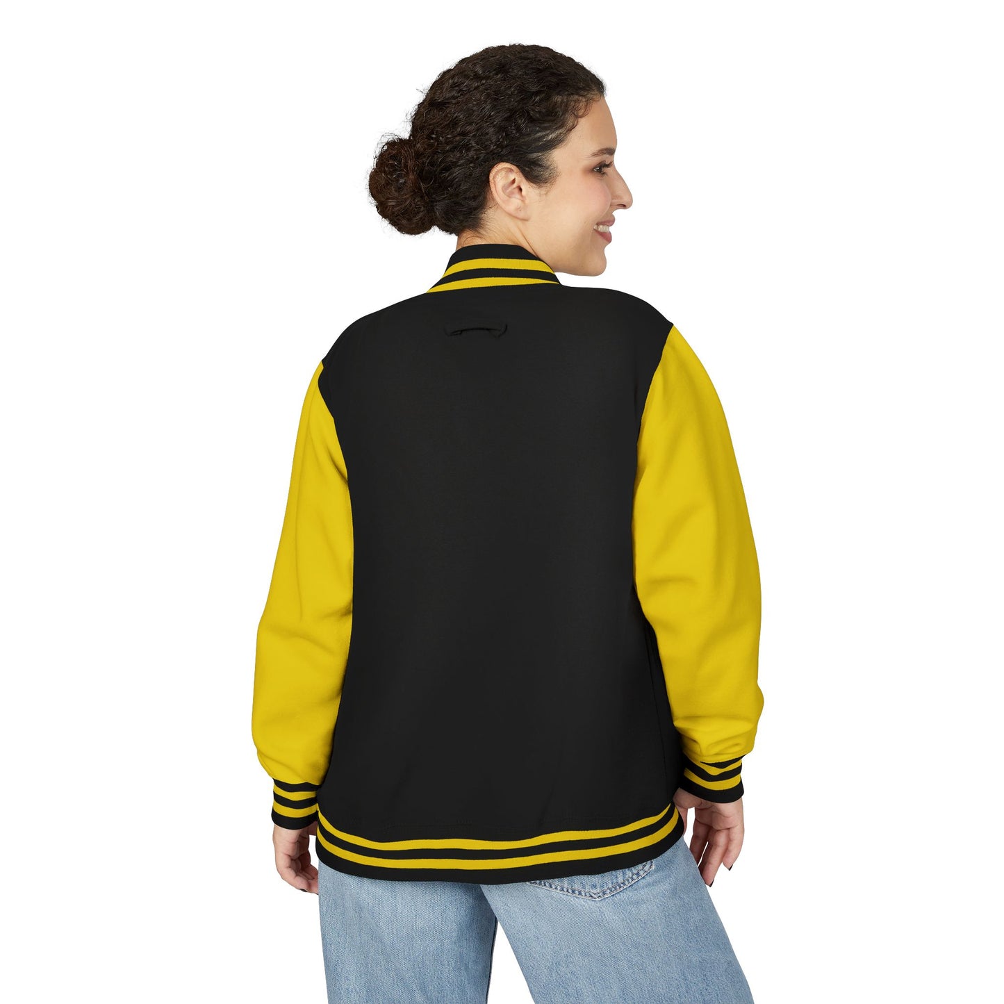 Letterman Jacket - Retro School Crest Varsity Jacket