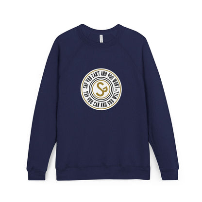 Unisex Sponge Fleece Raglan Sweatshirt