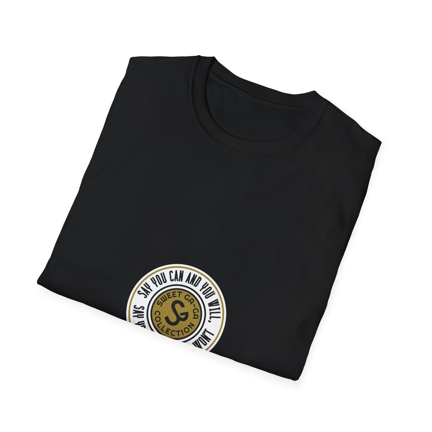 Vintage Seal Graphic T-Shirt — 'SS' Round Emblem Logo