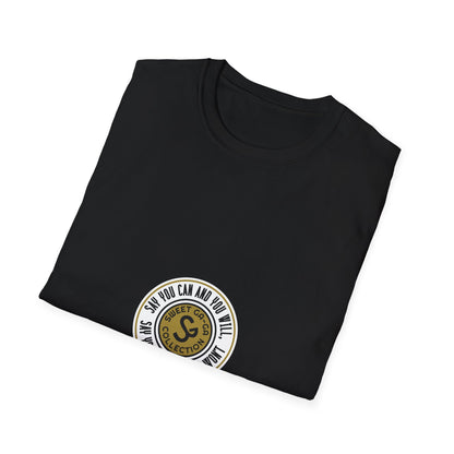 Vintage Seal Graphic T-Shirt — 'SS' Round Emblem Logo