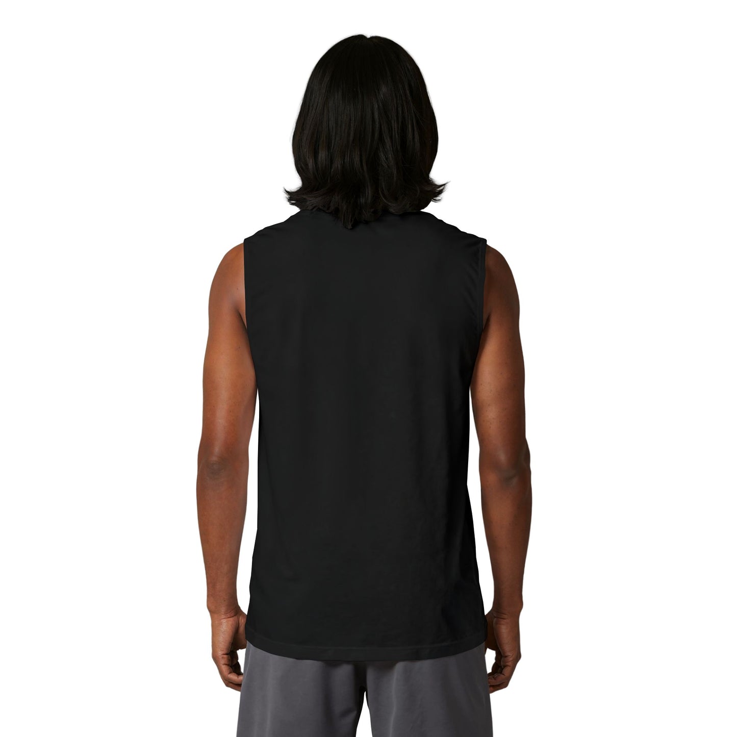 Muscle Tank — "Say You Can and You Will" Retro Surf Circle Logo