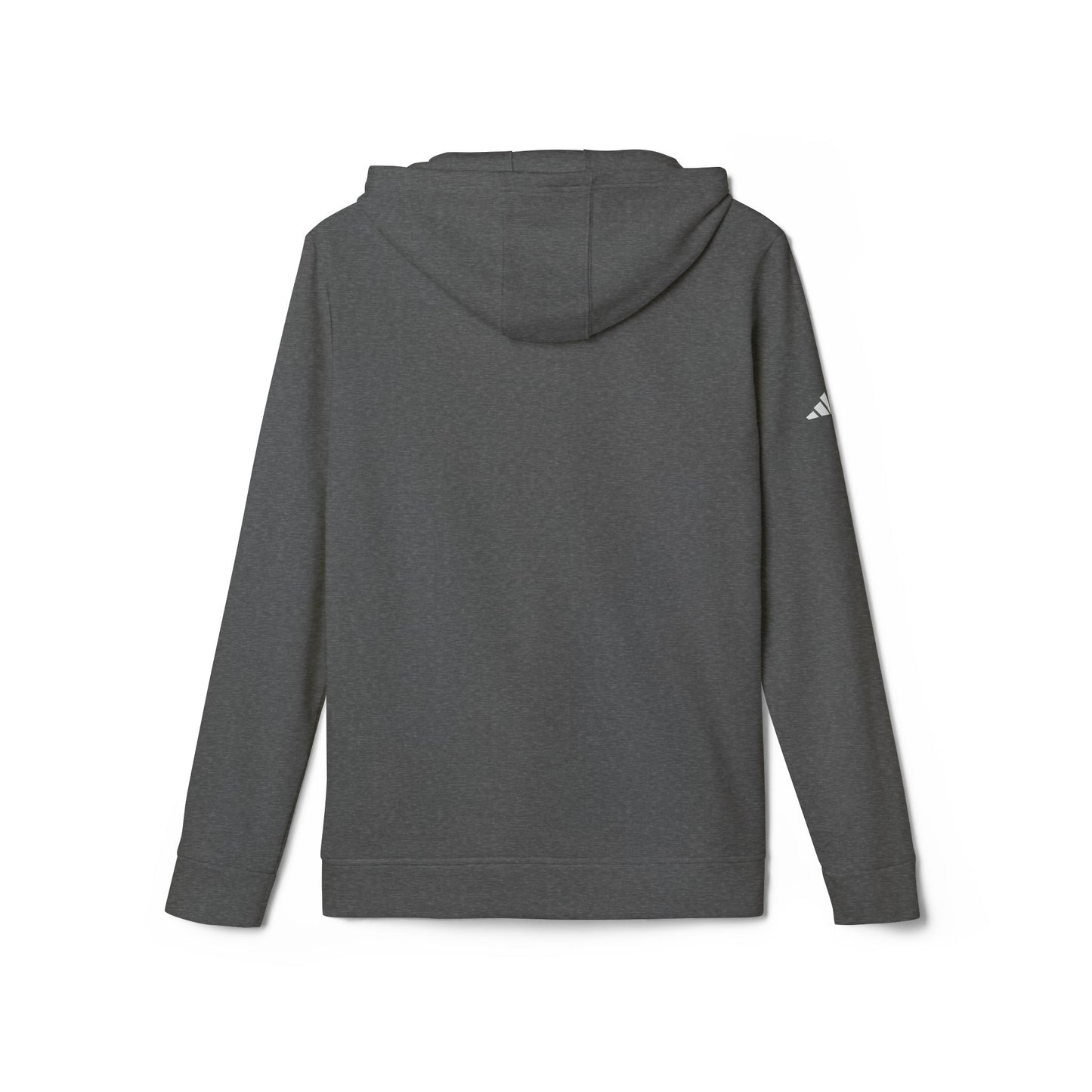 Adidas "Say You Can and You Will" Fleece Hoodie — White Casual Athletic Pullover