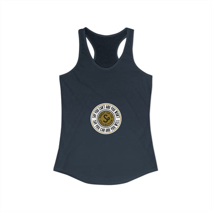 Women's Ideal Racerback Tank -"Say You Can and You Will"
